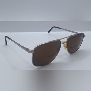 Monsieur Dan Gold Pilot Metal Sunglasses Frames Only